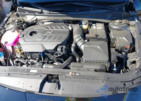 2025 Hyundai Elantra N from USA, damaged, VIN KMHLW4DK8SU025489